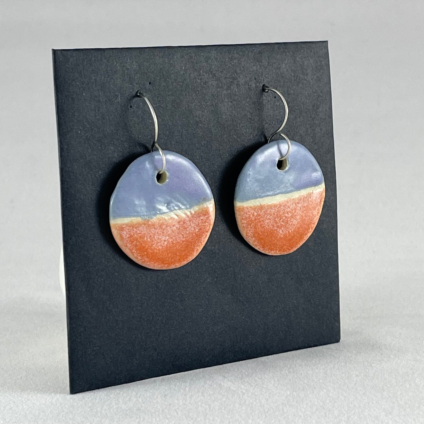Porcelain earrings 038