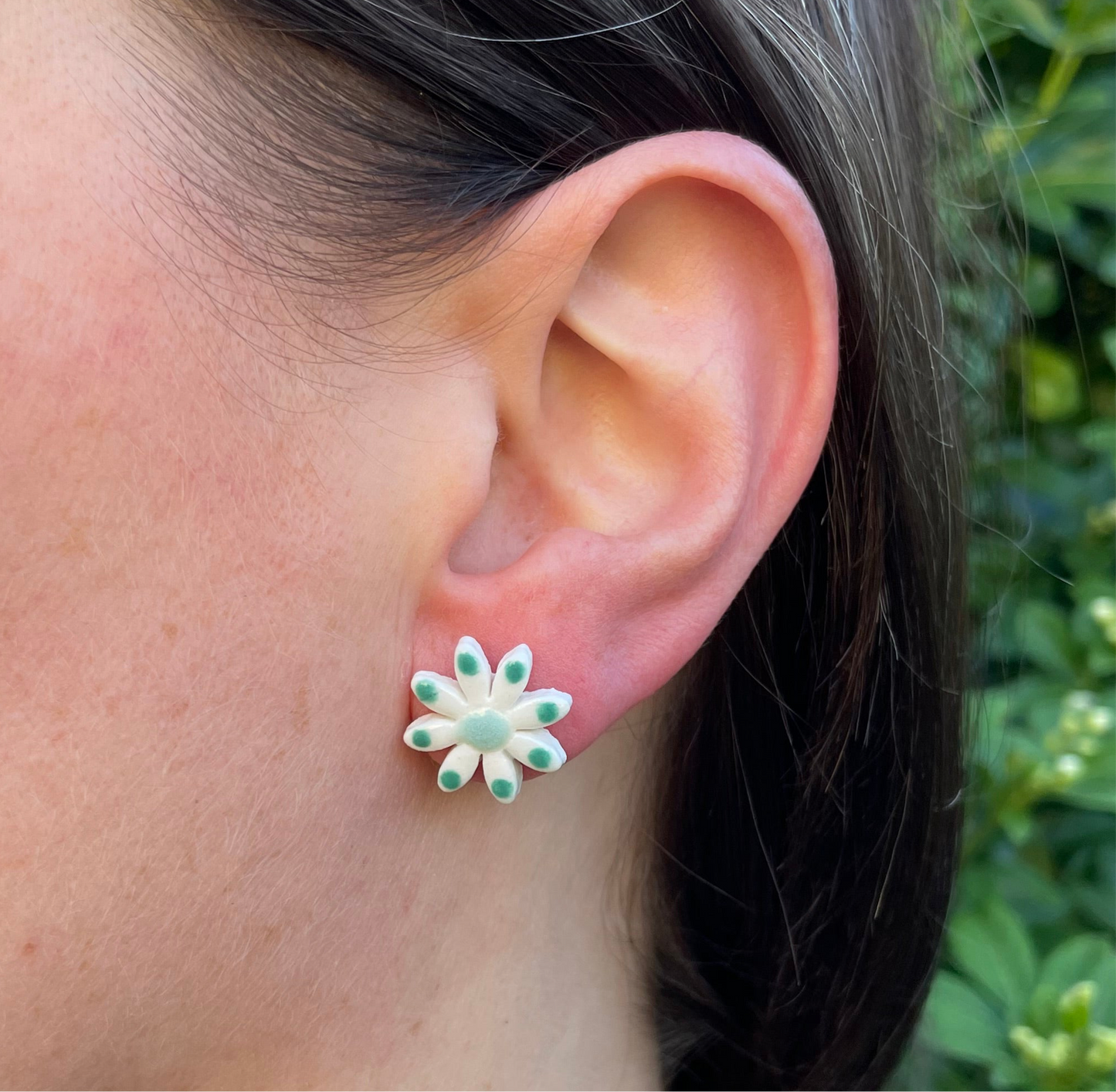 Porcelain earrings 102