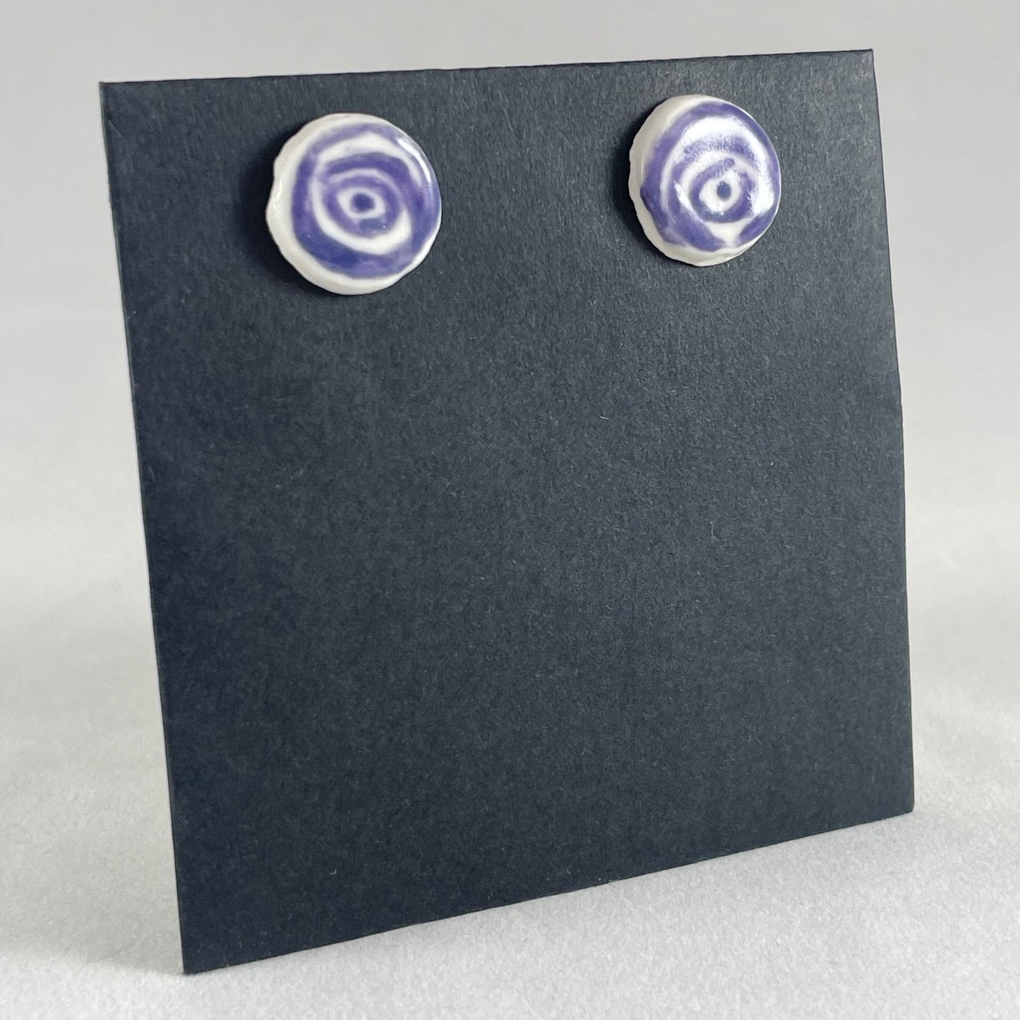 Porcelain earrings 098