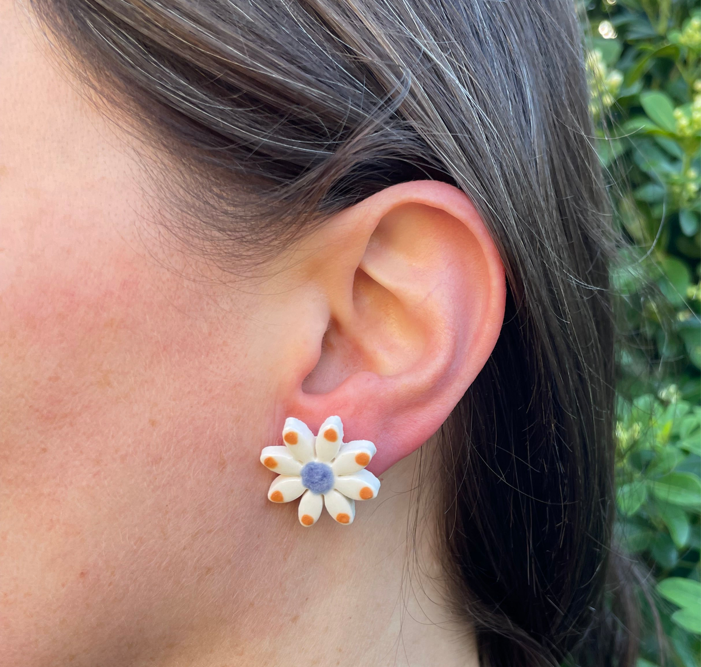 Porcelain earrings 103
