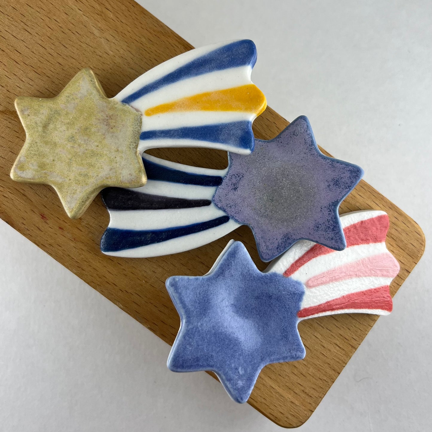 Porcelain hair clip 006