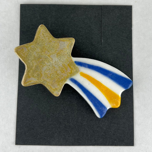 Porcelain hair clip 007