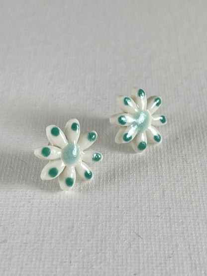 Porcelain earrings 102