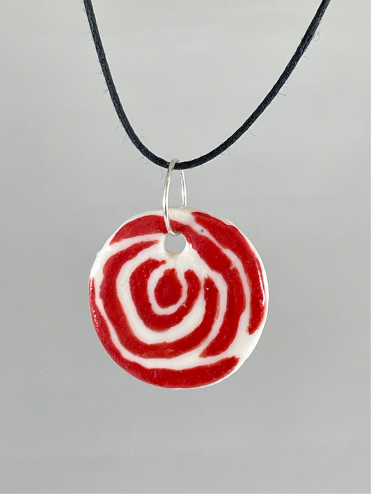 Porcelain necklace 008
