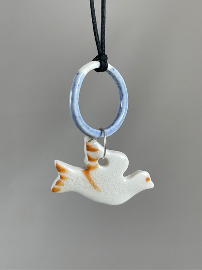 Porcelain necklace 003