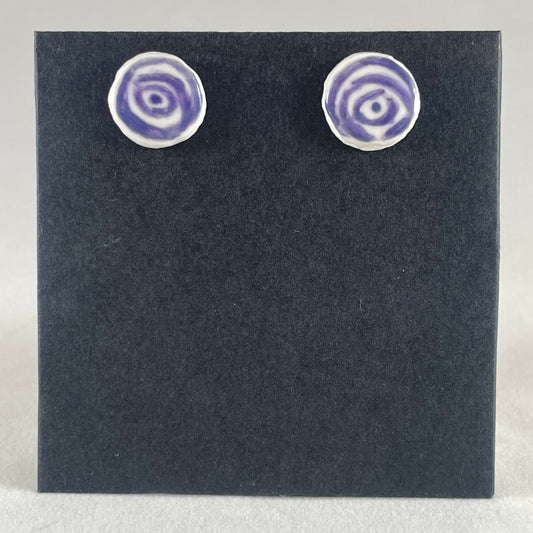 Porcelain earrings 098