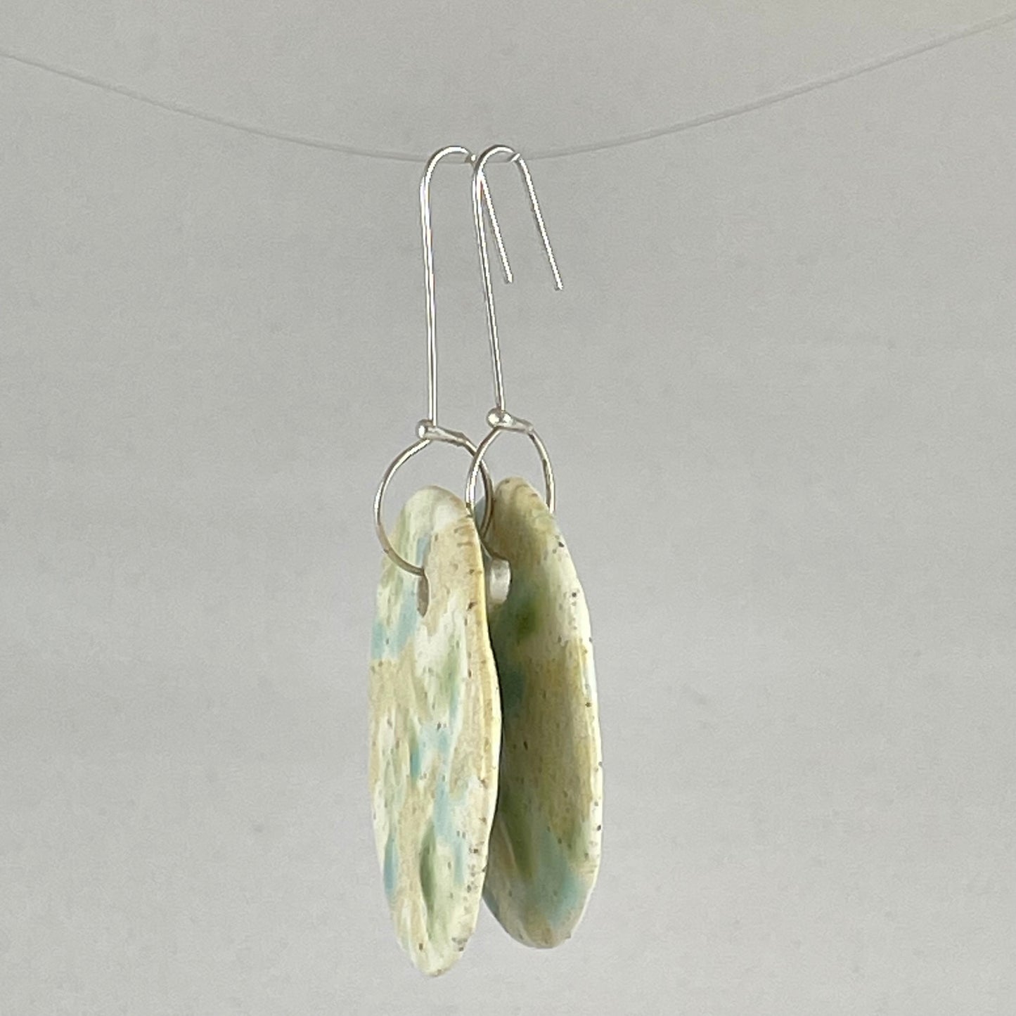 Ceramic earrings large 028