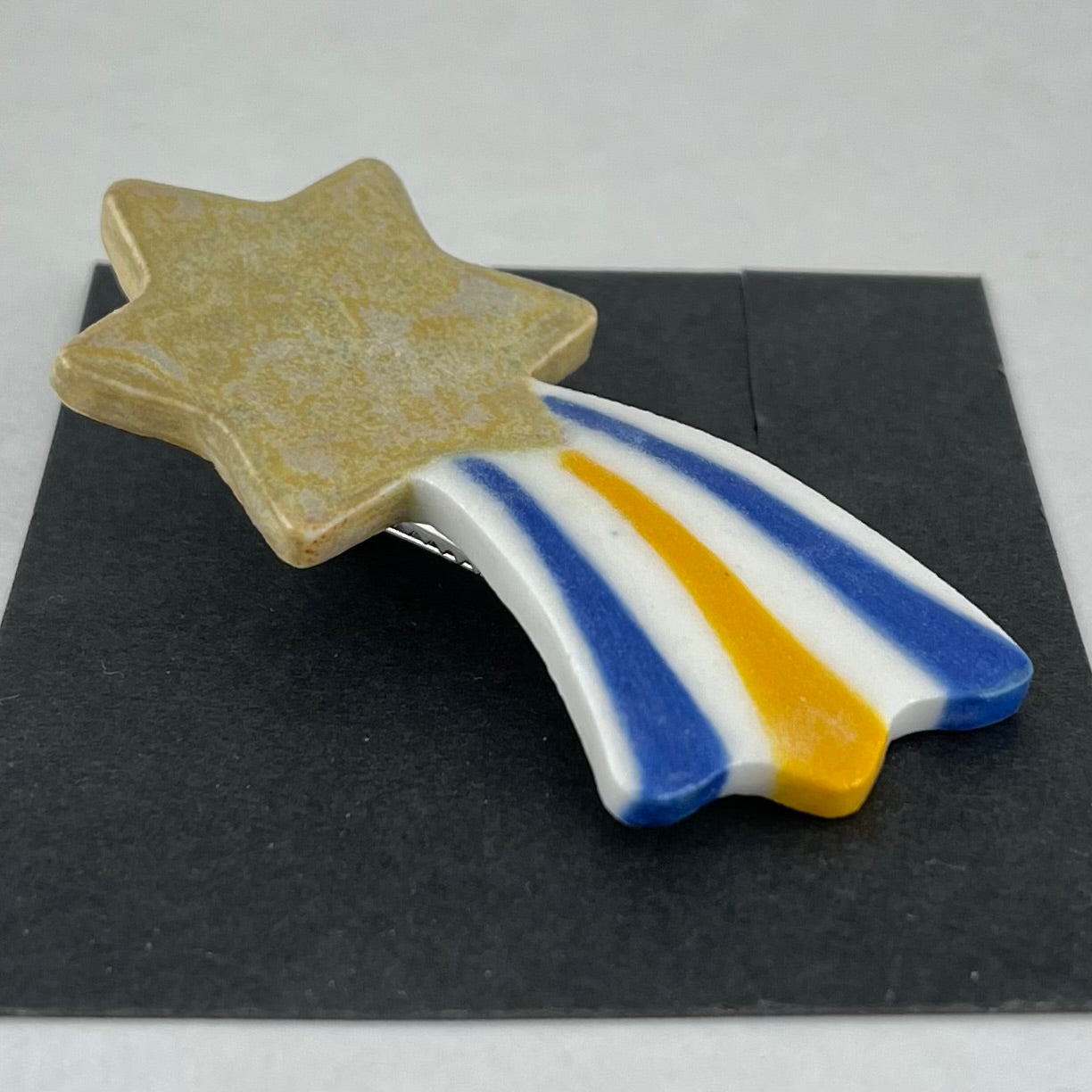 Porcelain hair clip 007