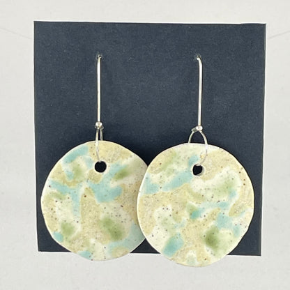 Ceramic earrings large 028