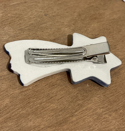 Porcelain hair clip 005