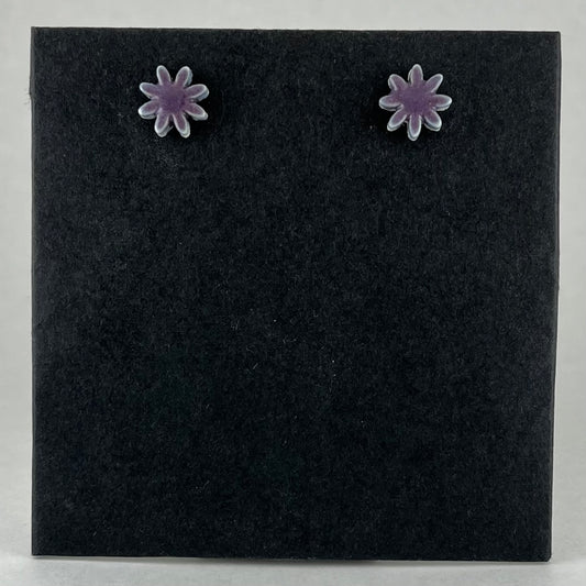 Porcelain earrings 119 - daisies