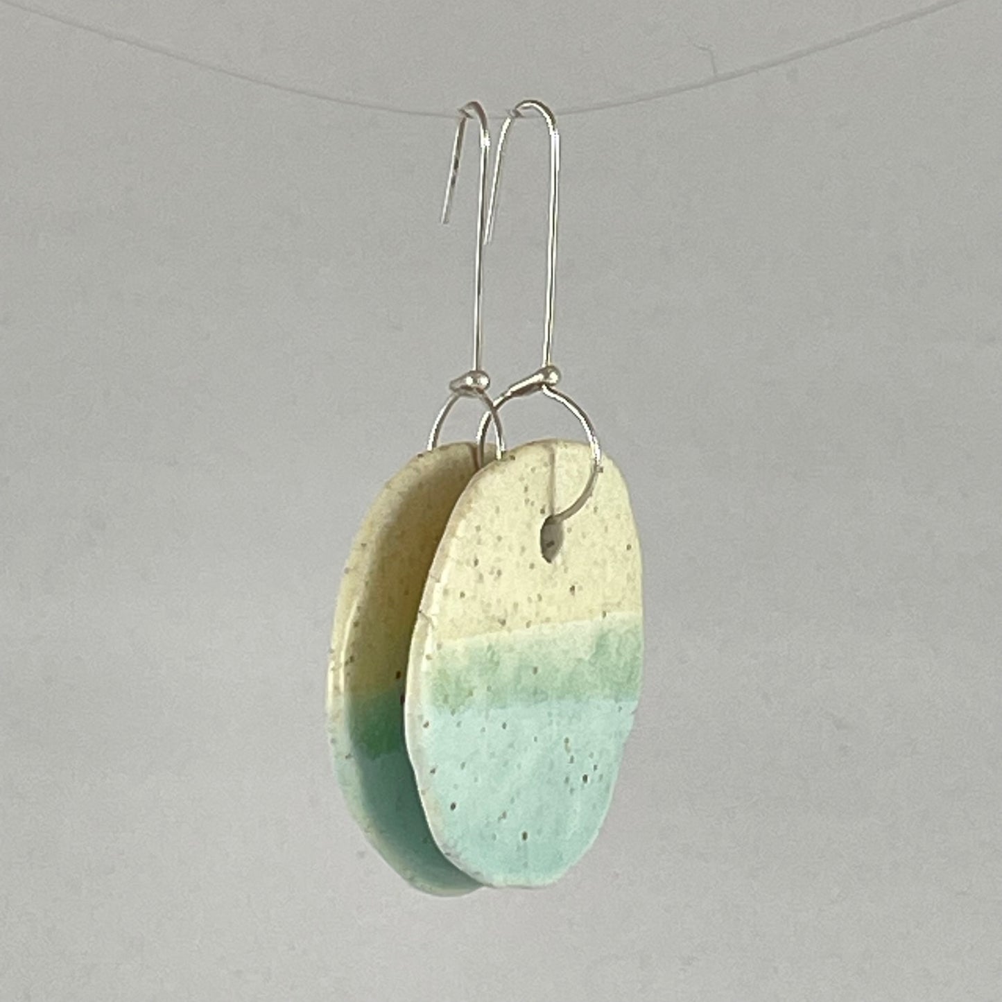Ceramic earrings large 027