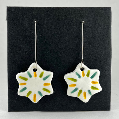 Porcelain earrings 122