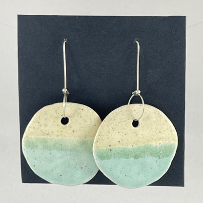Ceramic earrings large 027