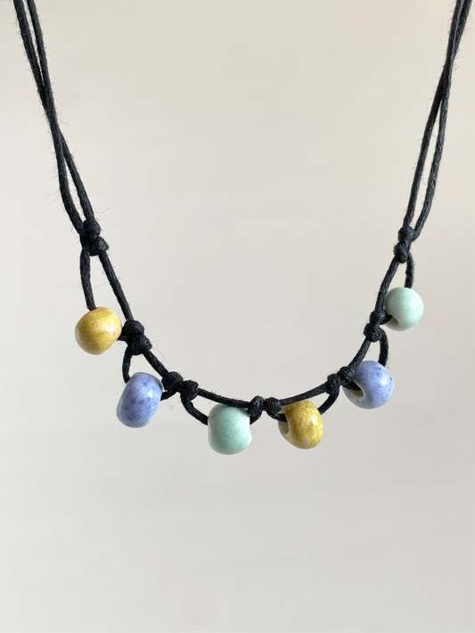 Porcelain necklace 021