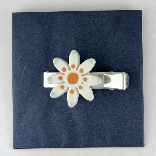 Porcelain hair clip 002