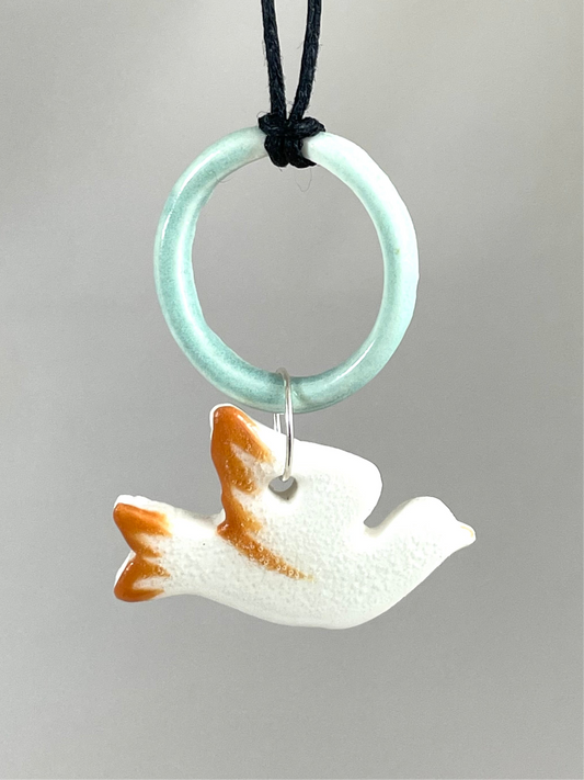 Porcelain necklace 001