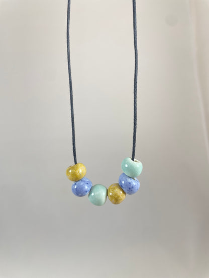 Porcelain necklace 020