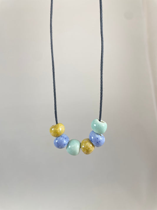 Porcelain necklace 020